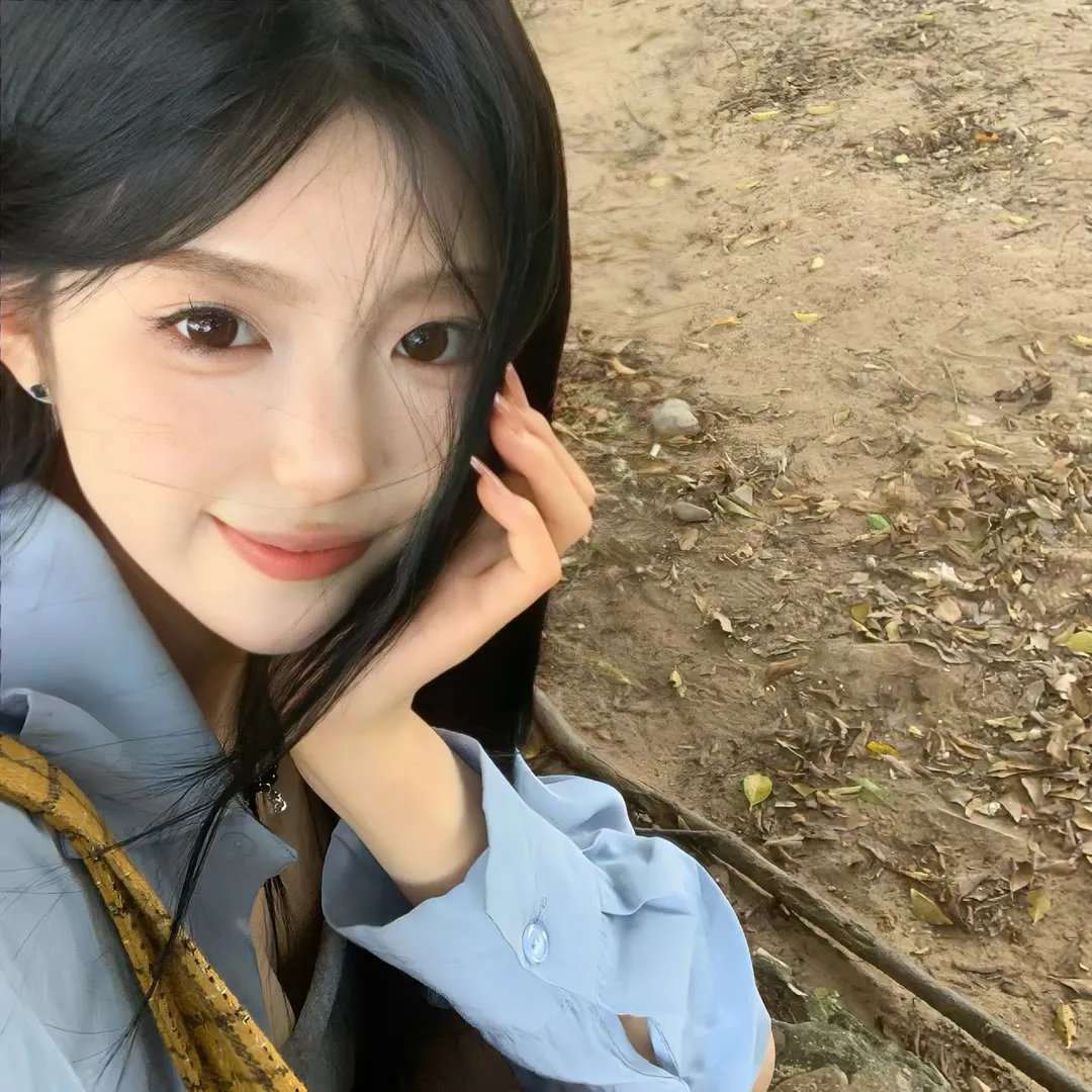 头发松散